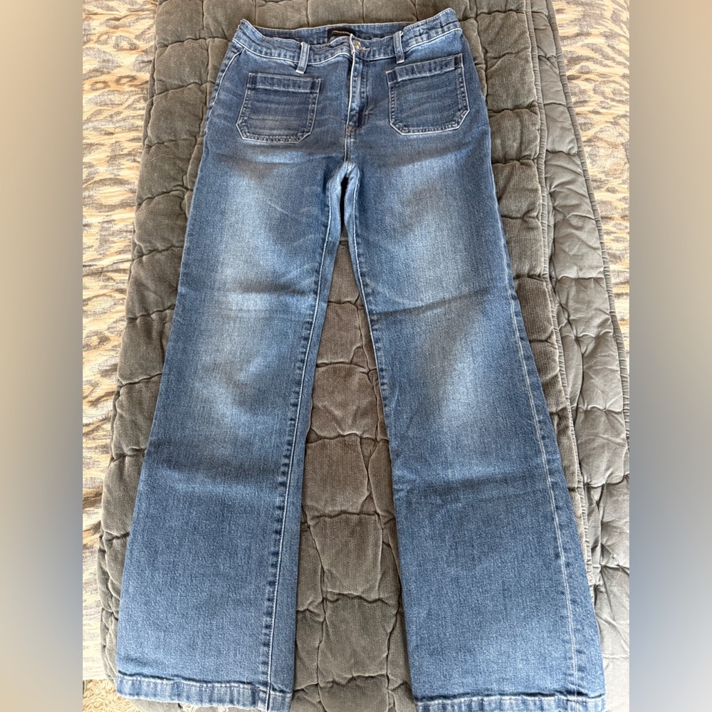 J. Crew Blue Flare & Wide Leg Jeans